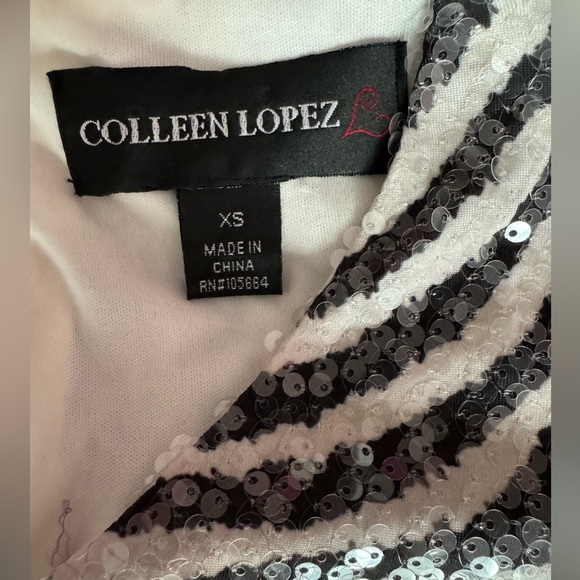 Colleen Lopez sequin zebra print dress - Picture 5 of 9